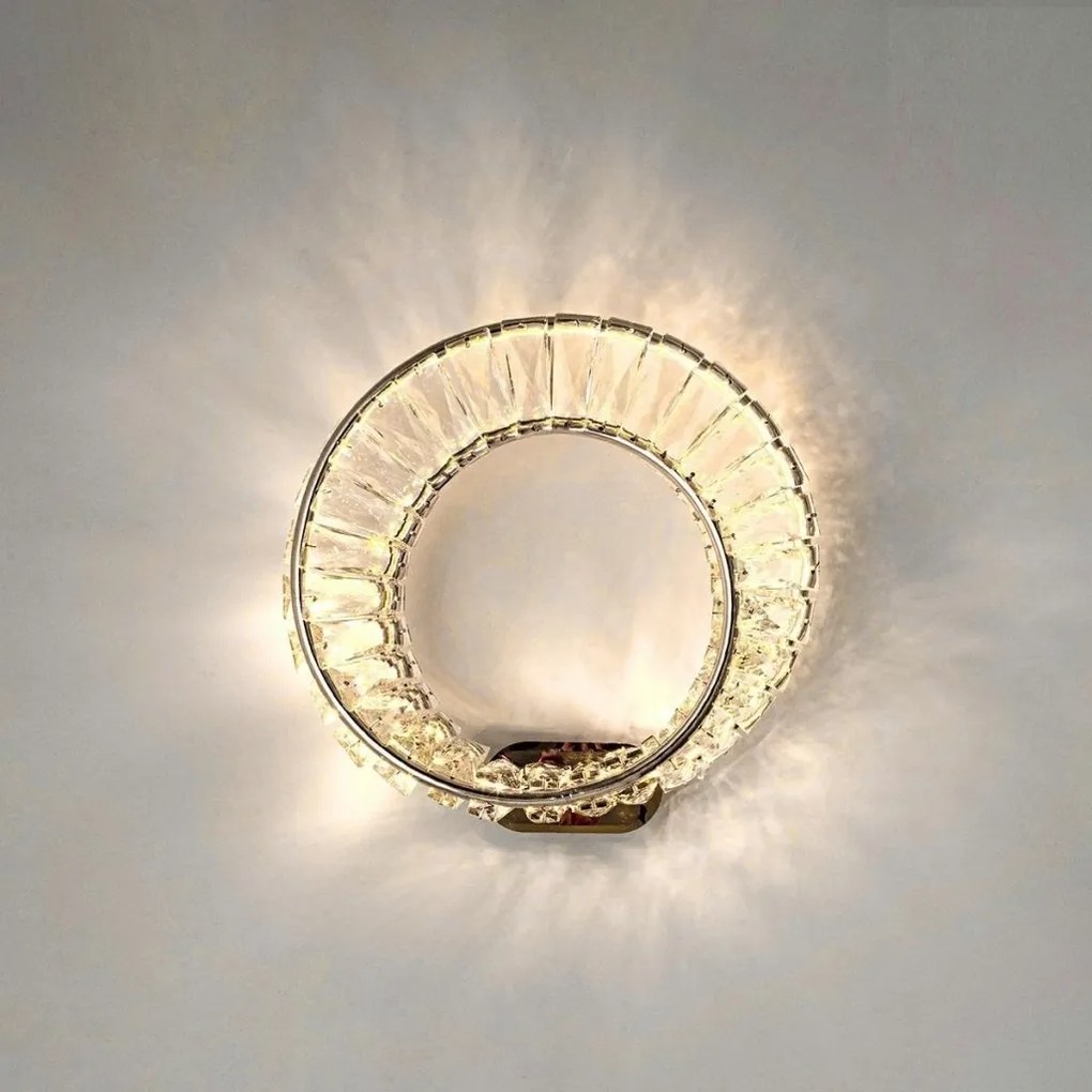 Aplica de perete LED moderna design deosebit CHARMES crom