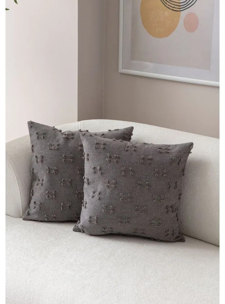 Fețe de pernă 2 buc. 43x43 cm Tuffet – Mioli Decor