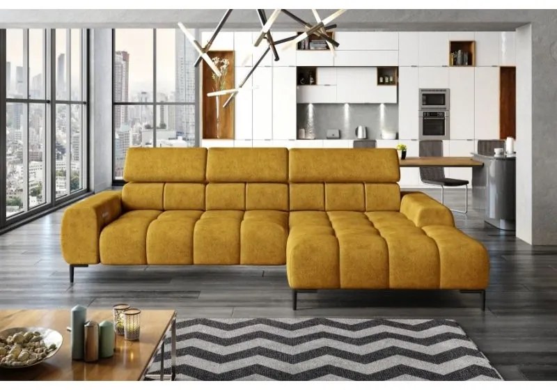 Coltar Living PLAZA S Reglaj Electric L270x177x76