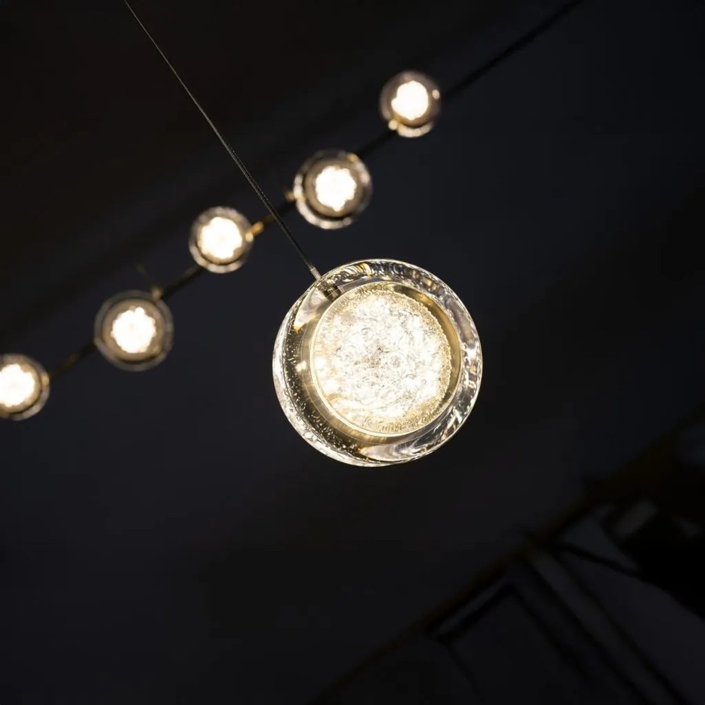 Pendul LED design decorativ EUFORIA 16 auriu