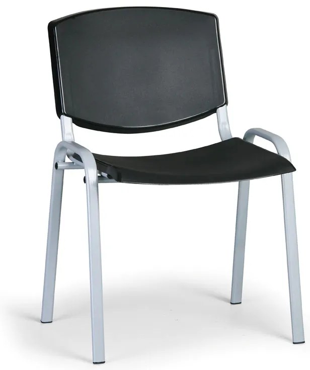 Scaun de conferinta Design - picioare gri, negru