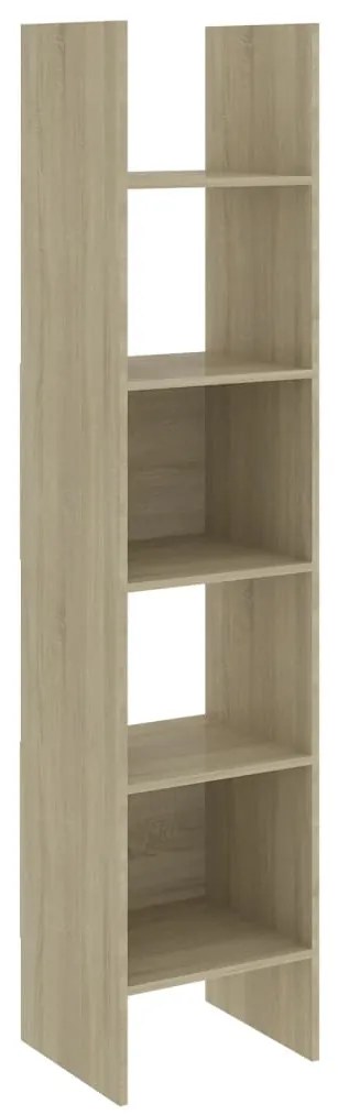 803401 vidaXL Bibliotecă, stejar Sonoma, 40x35x180 cm, lemn prelucrat