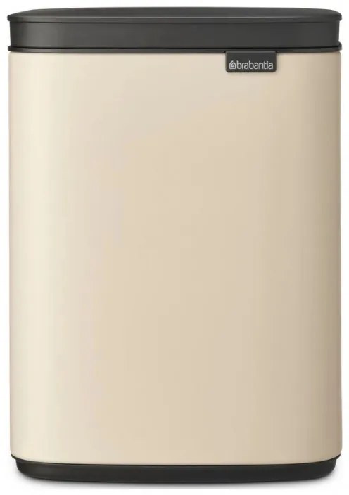 Cos de gunoi Brabantia Bo Small 1008865, 4 L, Deschidere lina si silentioasa, Baza antiderapanta, Bej