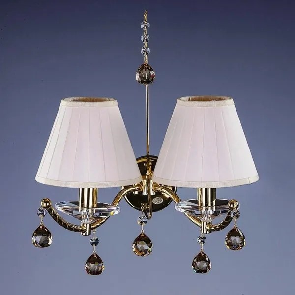 Aplica de perete Cristal Bohemia Exclusive Ruby II. WL CE