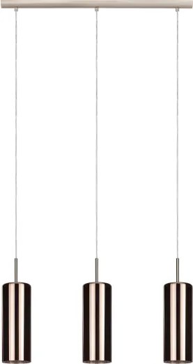 Eglo 98699 - Lustră pe cablu SELVINO 3xE27/15W/230V