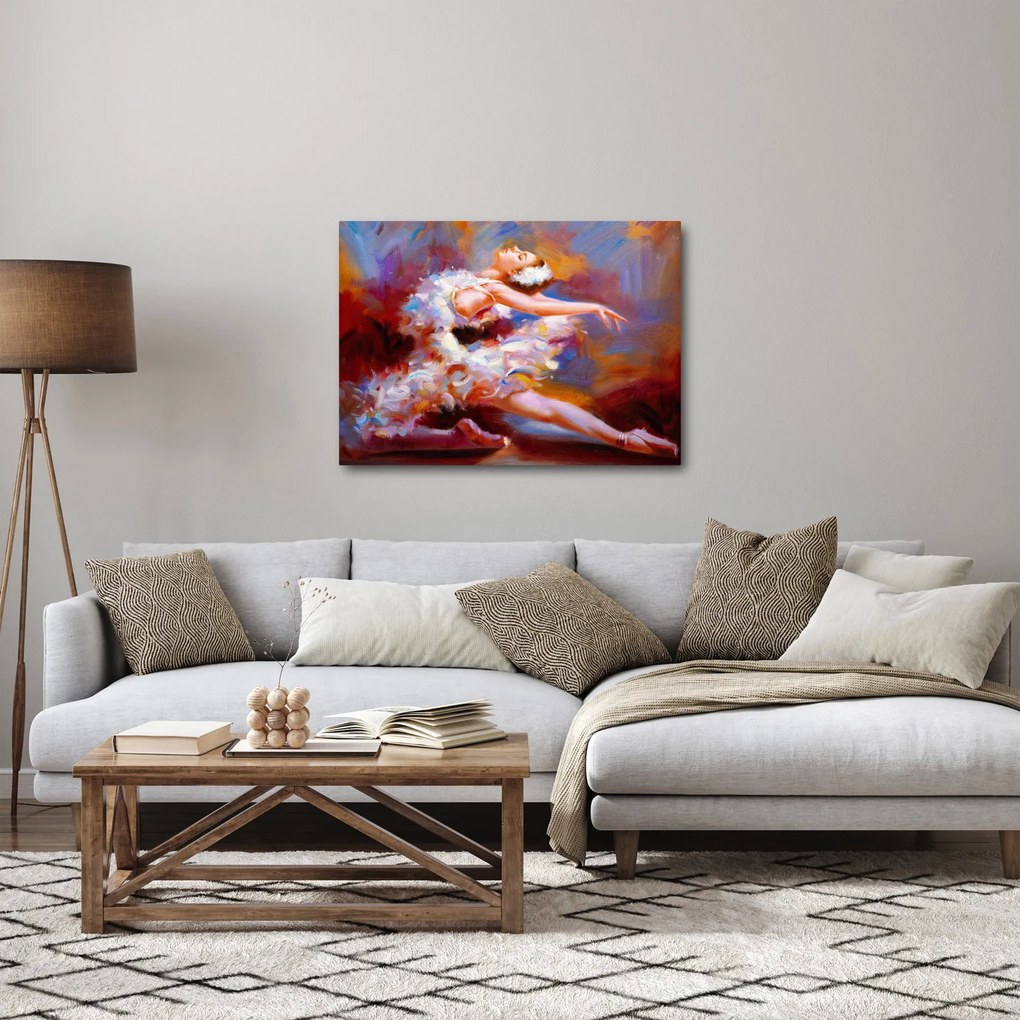 Tablou - Balerină,pictură (70x50 cm)