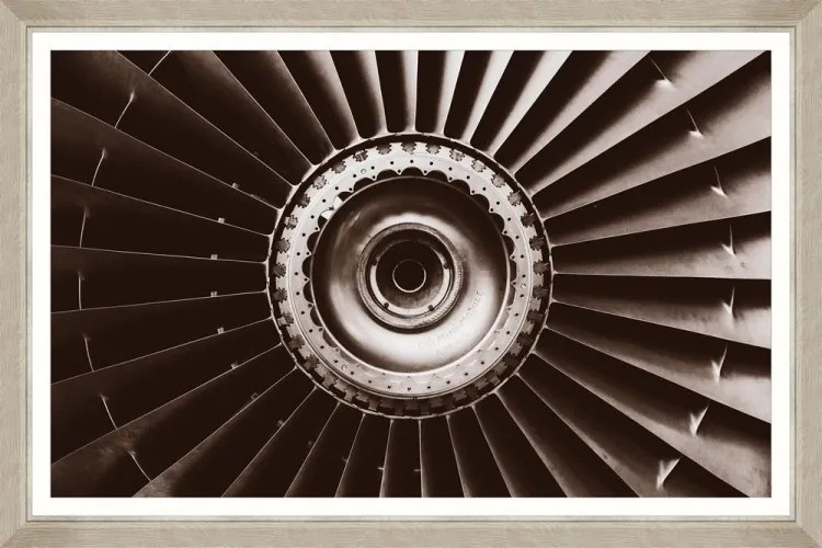 Tablou Framed Art Jet Airplane Sepia I