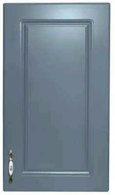 Corp superior 40 cu 1 usa Zebra MDF albastru