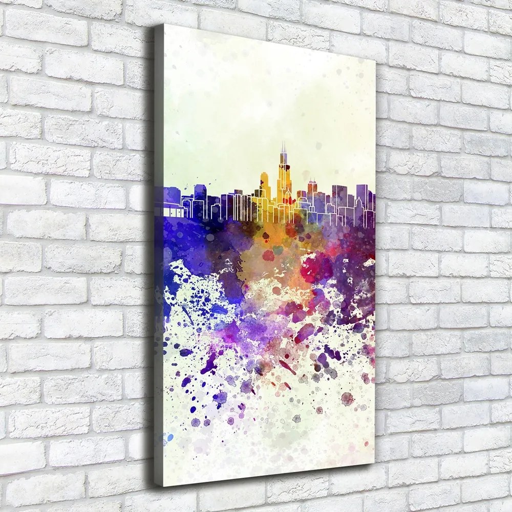Print pe pânză Colorat Chicago