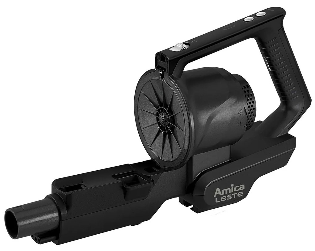Aspirator Amica LESTE VM 8100 Leste Baterie Li-Ion  Vertical 2 in 1 420 W tub pliabil Negru