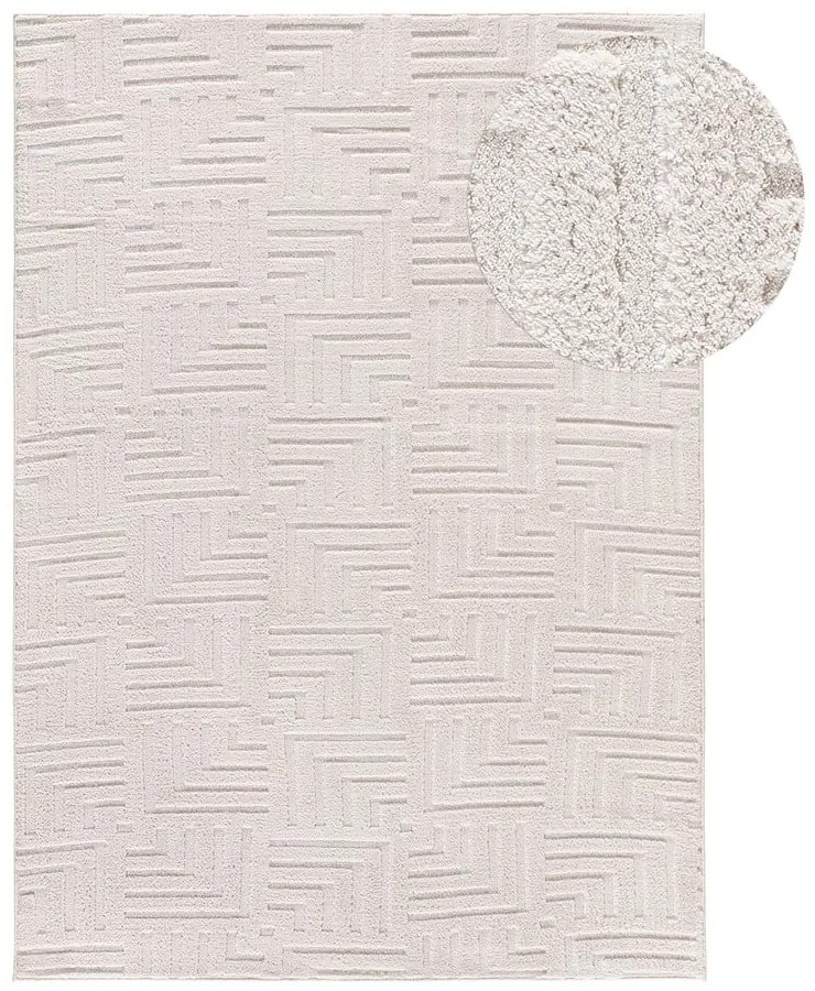 Covor crem 160x230 cm Estilo – Universal