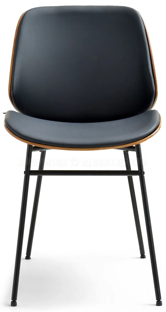 Scaun Jordan (nuc închis + negru). Promo -15%. 1111084
