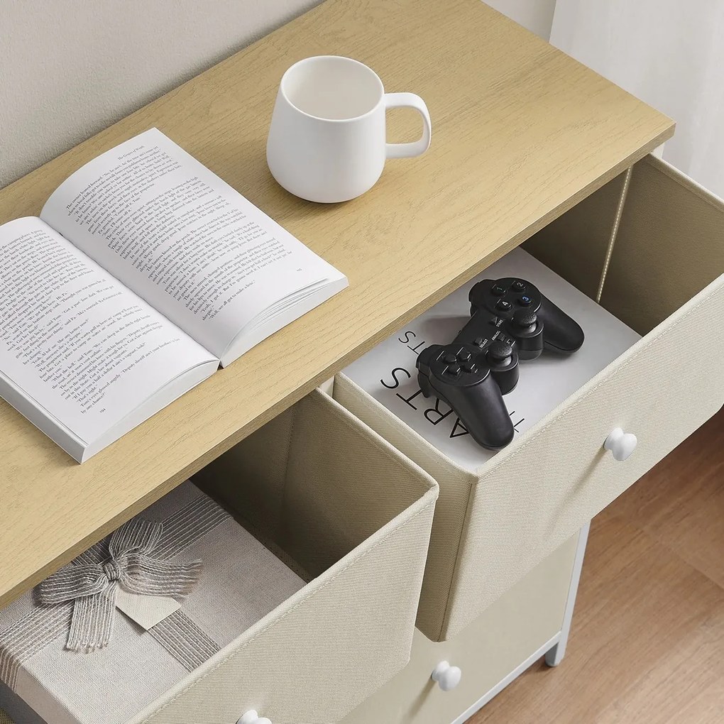 Comoda E1033 WT, 80 cm, L