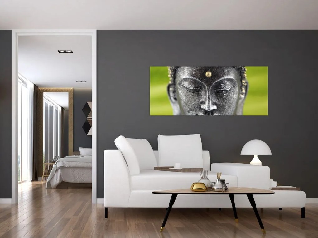 Tablou - Statuia lui Buddha II. (120x50 cm)