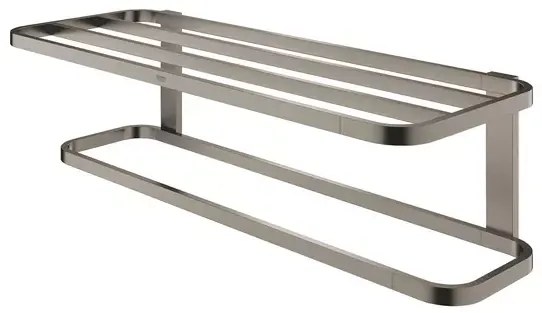 Bara portprosop cu suport Grohe Selection 60 cm antracit periat Hard Graphite