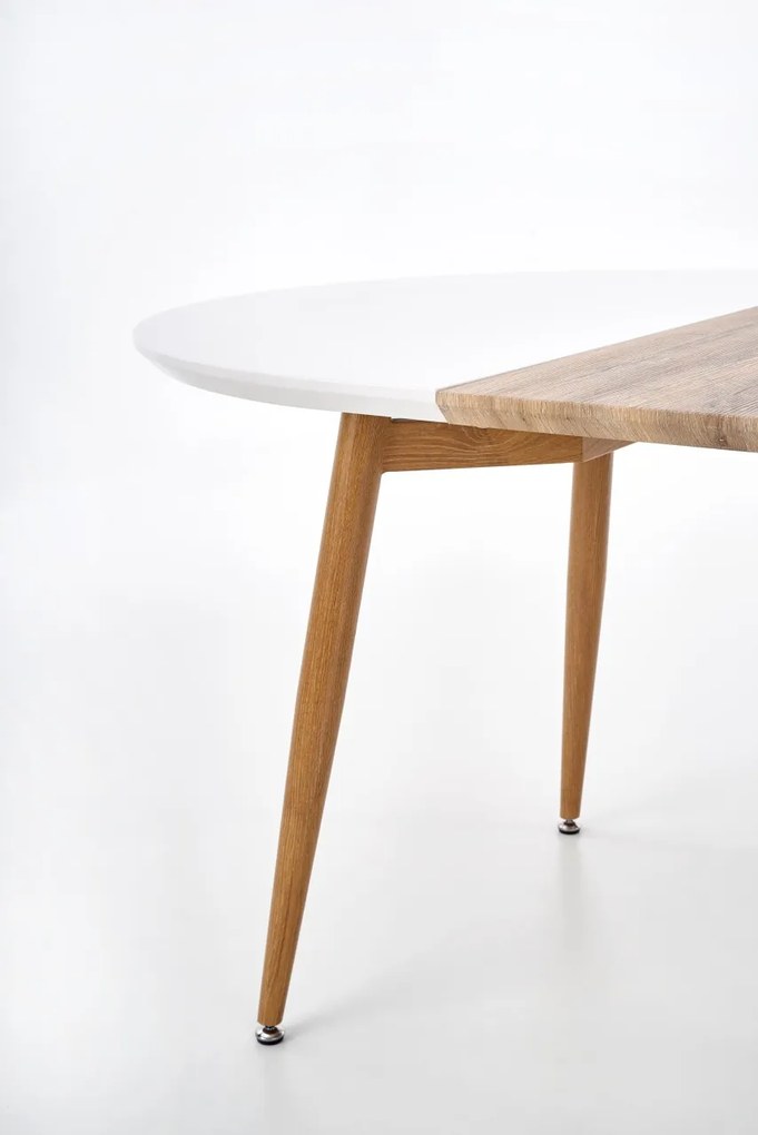 Masa extensibila Edward Honey Oak - L 120-200 x l 100 x h 75 cm