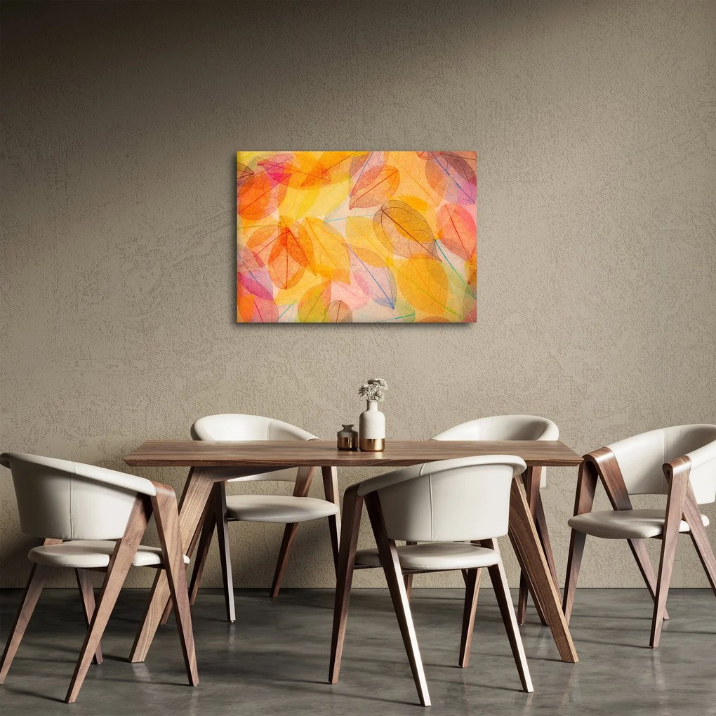 Tablou - Fundal frunze de toamnă (70x50 cm)