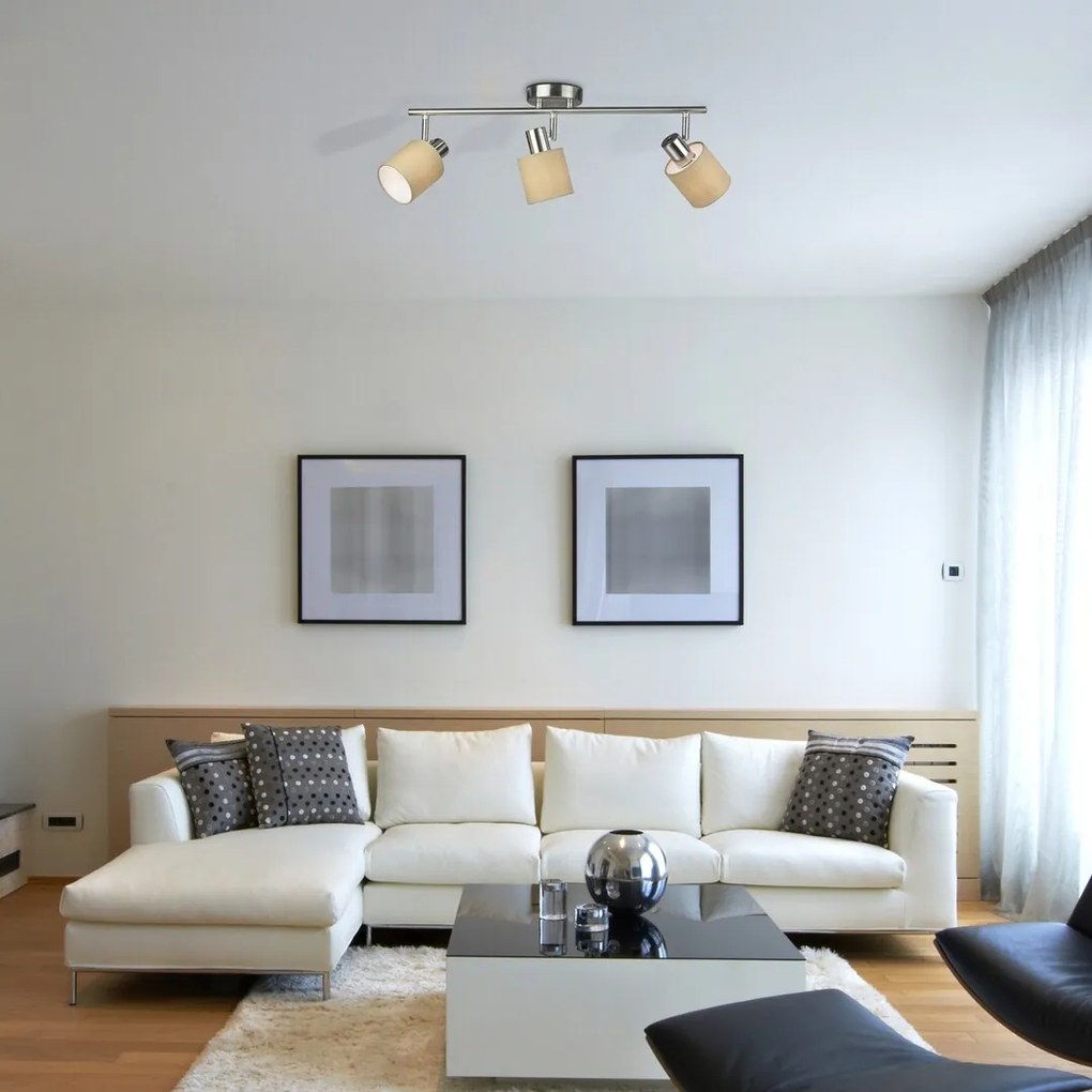Aplica 3 spoturi design modern NATINA bej 5011 RX