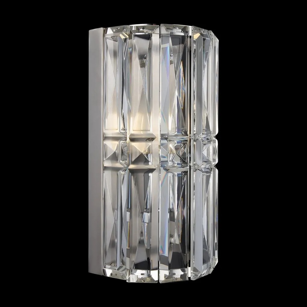 Aplica de perete design neoclasic Facet crom