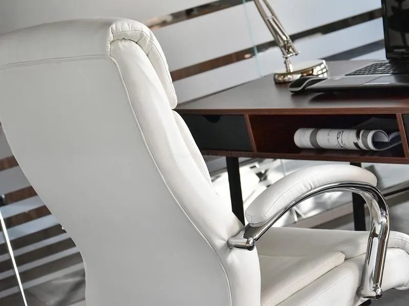 Fotoliu Luxus (alb + crom). Promo -20%. 1109949