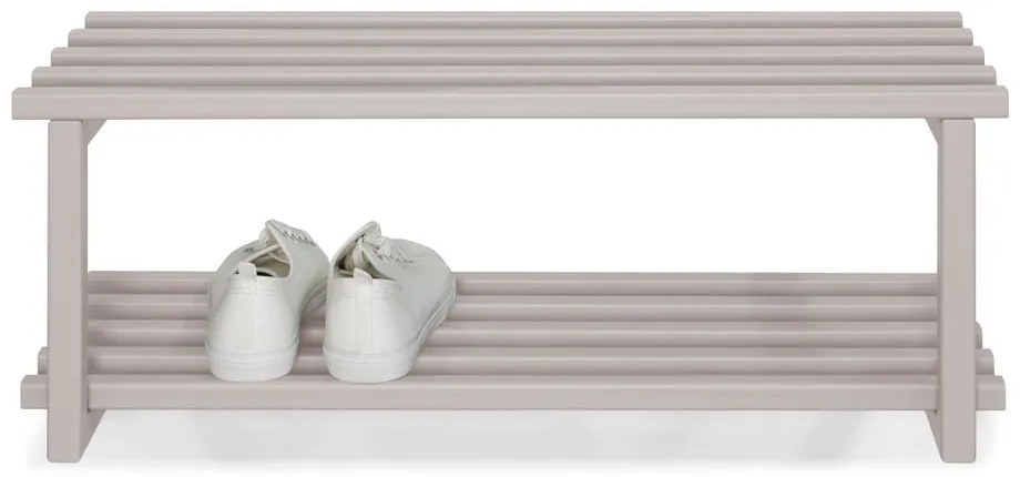 Pantofar taupe suspendat din metal 71x26x34 cm Marco – Spinder Design