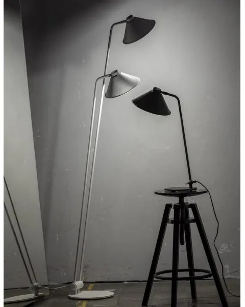 Lampadar GABIAN 2xE27/15W/230V alb Argon 7074