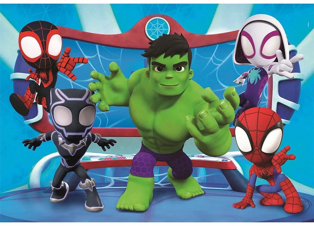 Omul Păianjen Spidey Puzzle Clementoni 60 de piese