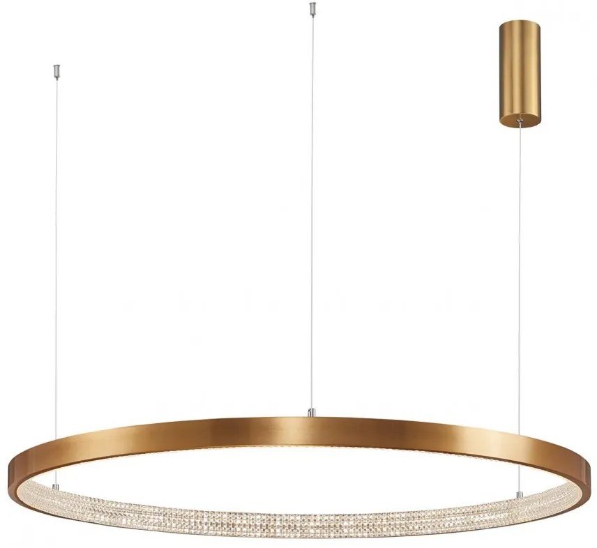 Lustra LED dimabila, design modern PRESTON, 110cm