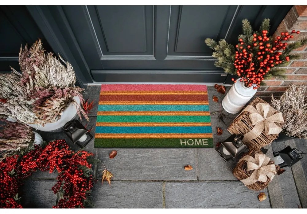 Covoraș de intrare din fibre de nucă de cocos 45x75 cm Stripes – Hanse Home