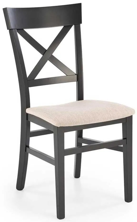Scaun de bucătărie Rebecca, bej / negru