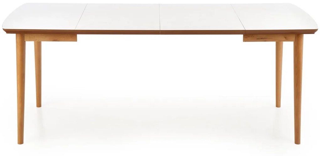 Masa extensibila Barret mdf alb mat - L90/190 x l80 x h75 cm