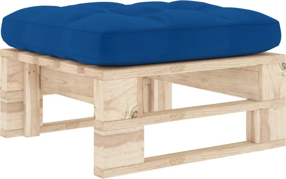 vidaXL Taburet de grădină din paleți, lemn de pin tratat