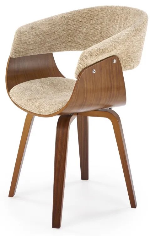 Scaun K545 bej/nuc H83 cm