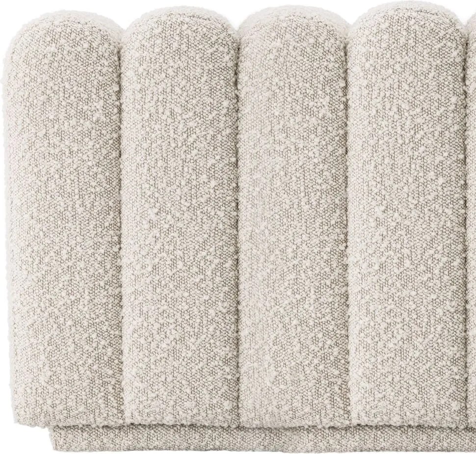 Bancheta design LUX Bente, boucle crem 115494 HZ