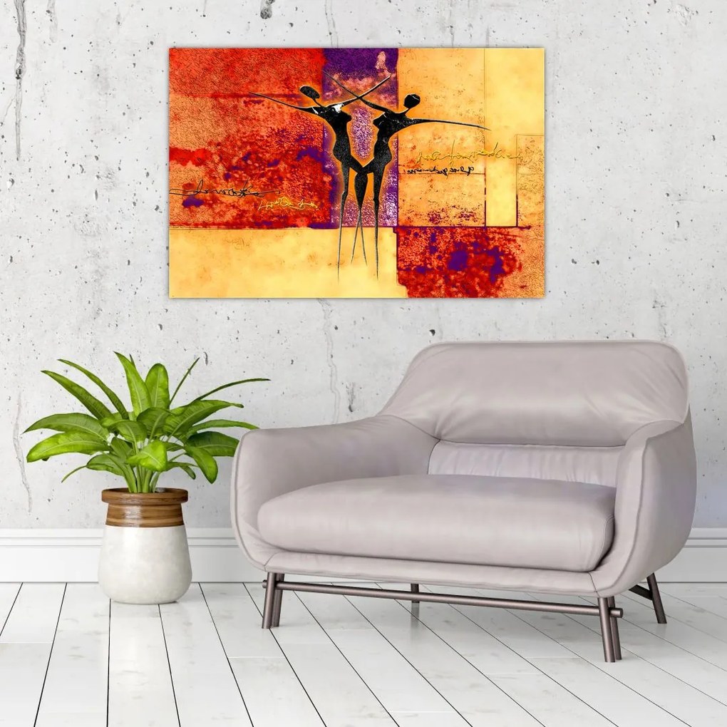 Tablou - Zeița africană (90x60 cm)