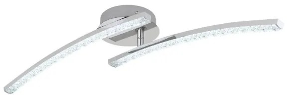 Lustră LED aplicată pentru baie JULES 2xLED/6W/230V IP44 Globo 67169-12IP