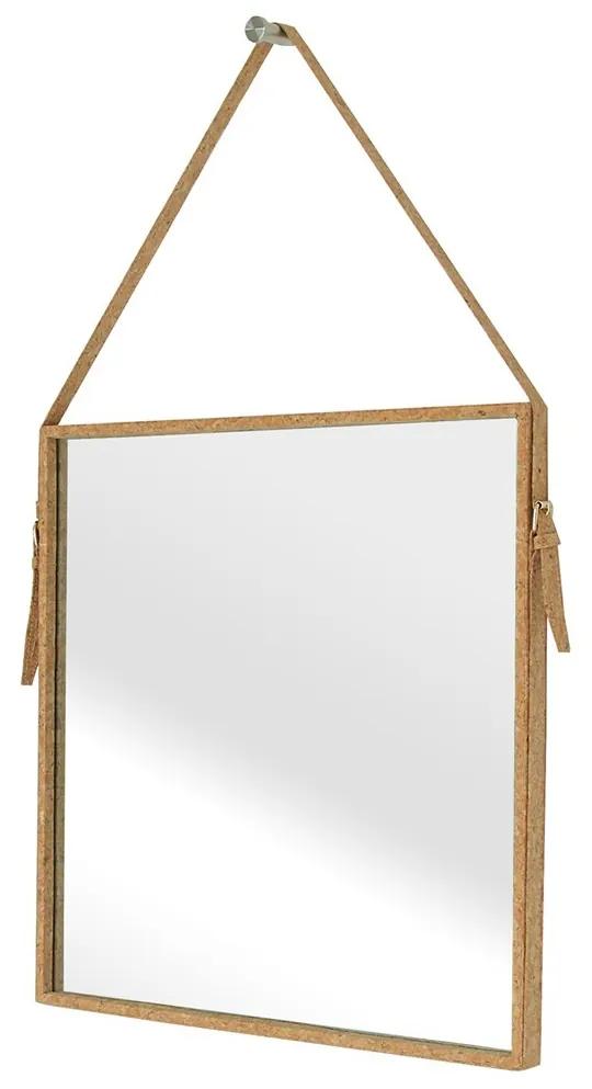 Oglinda patrata TOZAL cu rama din pluta