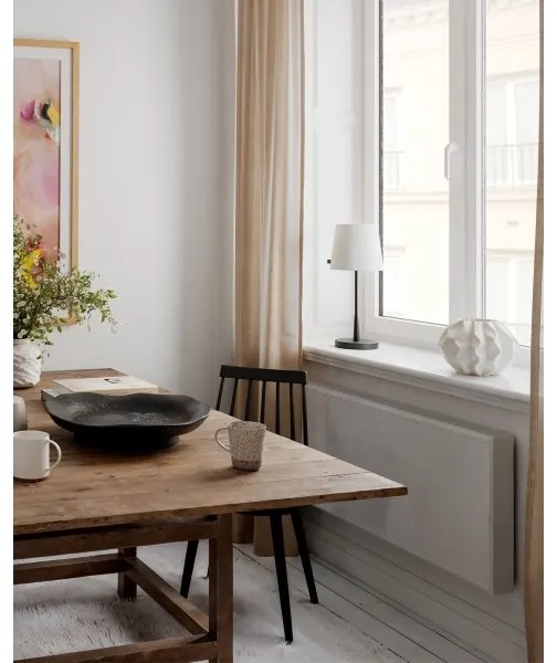 ByRydens 4002730-4002 - Lampă de masă LUMI 1xE27/8W/230V alb/negru 48,5 cm