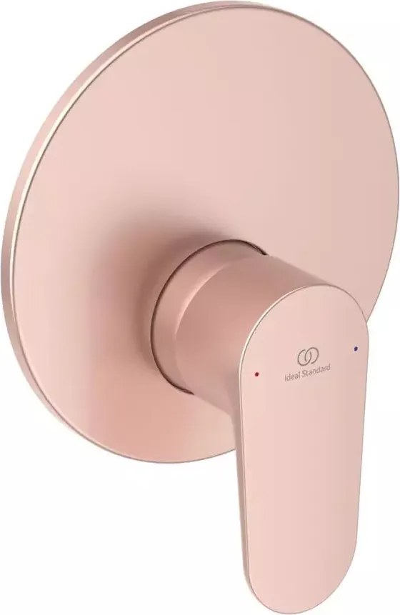 Baterie dus incastrata Ideal Standard Cerafine O rose mat cu corp ingropat