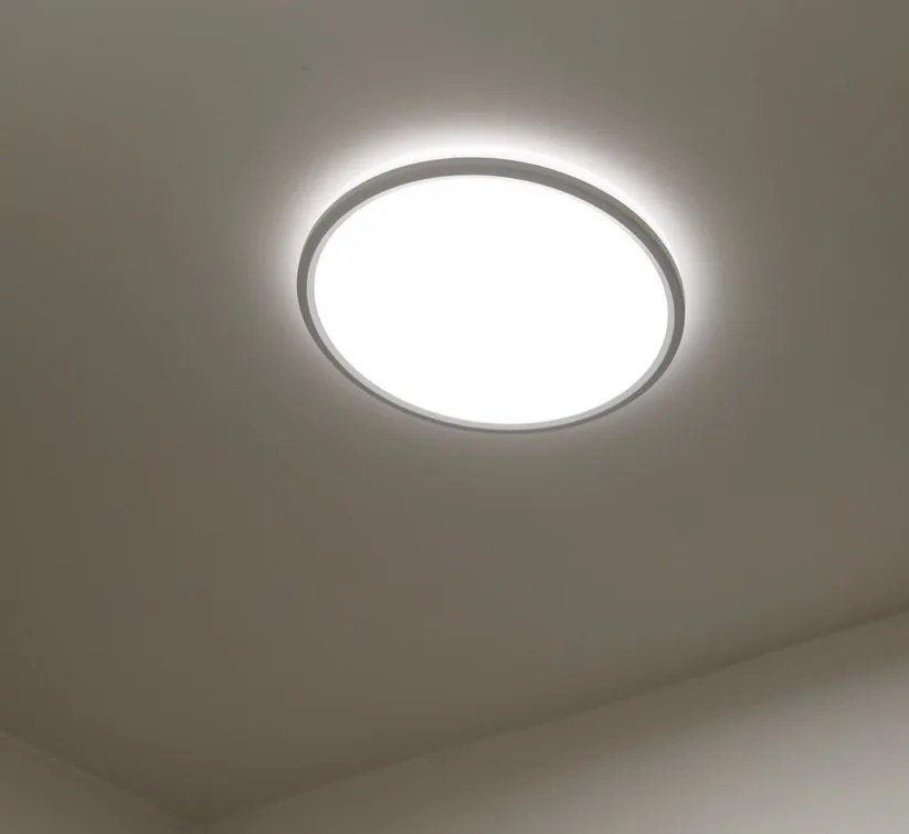 Plafoniera LED RGB CCT, IP54 Liva Smart alb, 36cm