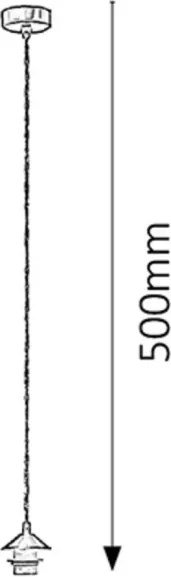 Rabalux 9926 - Cablu de alimentare FIX 1xE27/60W/230V