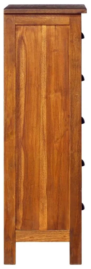Servanta, 45 x 35 x 110 cm, lemn masiv de tec