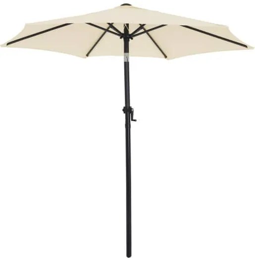 Deuba Umbrelă de soare de grădină Fiji ø200cm - bej