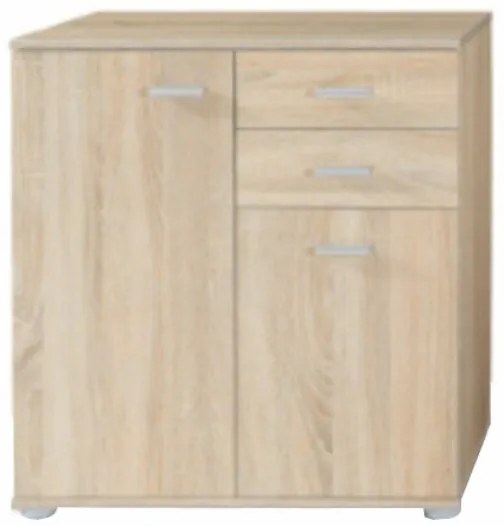 Comoda 2-2T2S, stejar sonoma, TAMPA