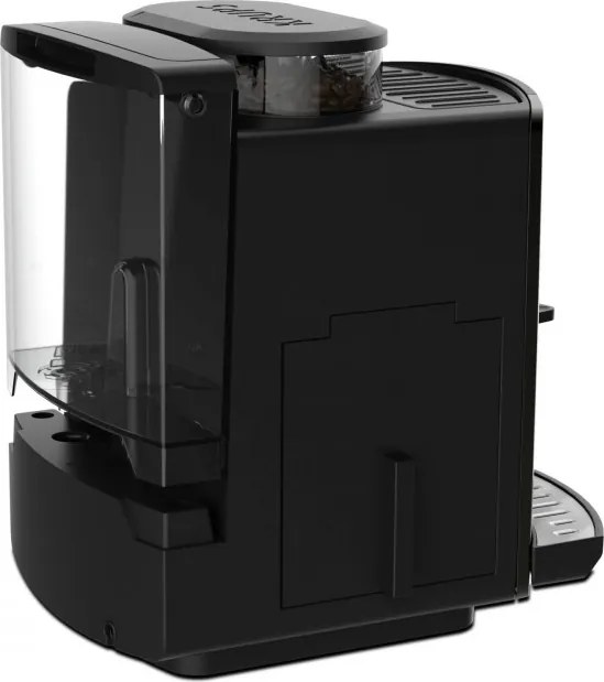Espressor automat Krups Arabica Latte EA819E10, 1450W, 15 bar, 1.7 l, LCD, 5 programe, 3 functii, 3 setari de temperatura si aroma, Milk Comfort / One Touch Cappuccino, Negru