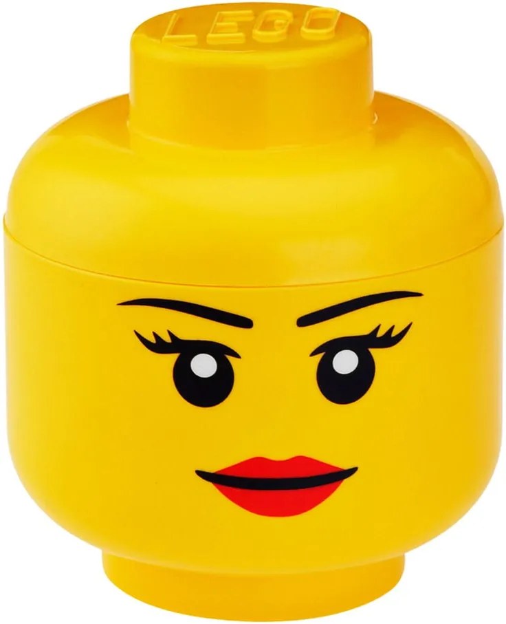 Figurină depozitare LEGO® Girl, ⌀ 16,3 cm
