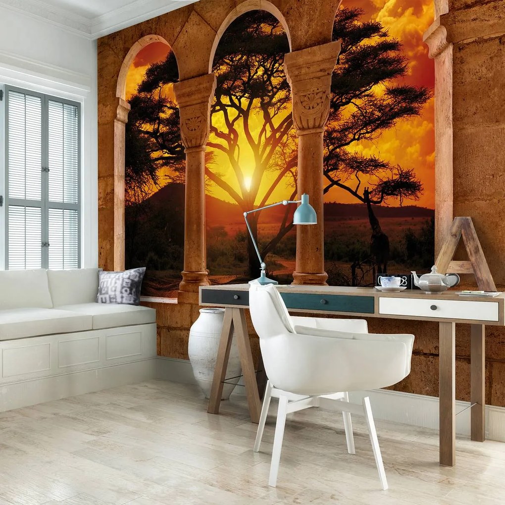 Fototapet - Peisaj african (152,5x104 cm)