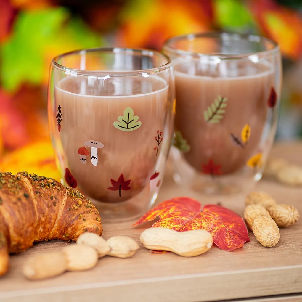 Pahare termo 4Home Autumn Hot&Cool 350 ml, 2buc.
