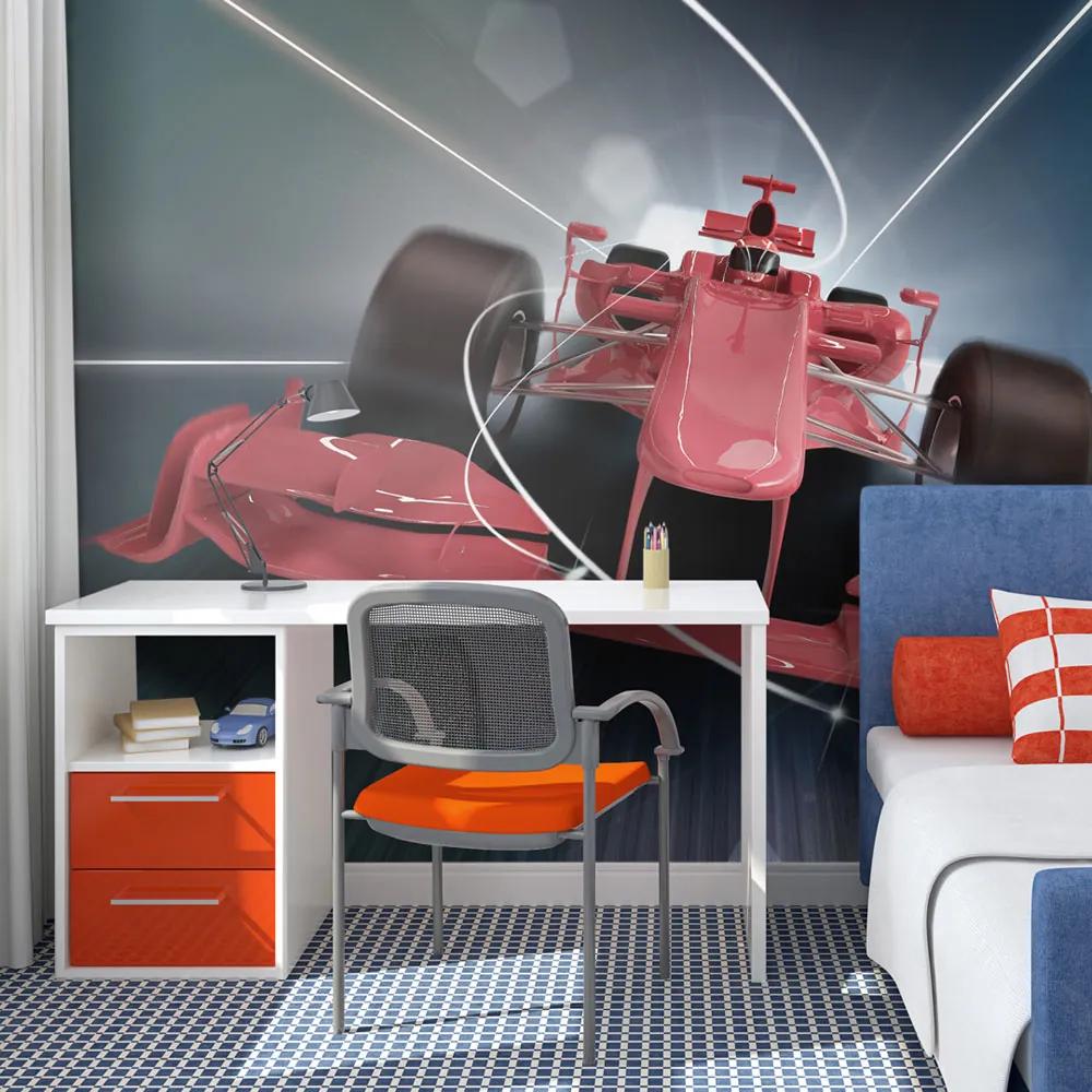 Fototapet Bimago - Formula 1 car + Adeziv gratuit 200x154 cm