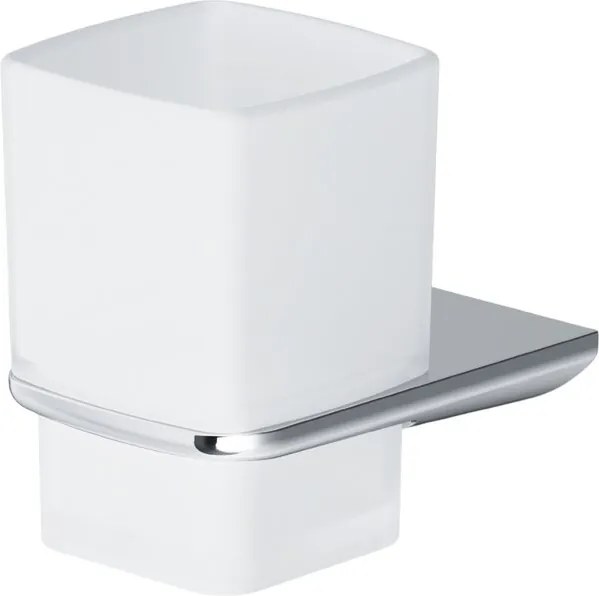 Suport periute de dinti AM.PM Inspire 2.0 crom-sticla mata